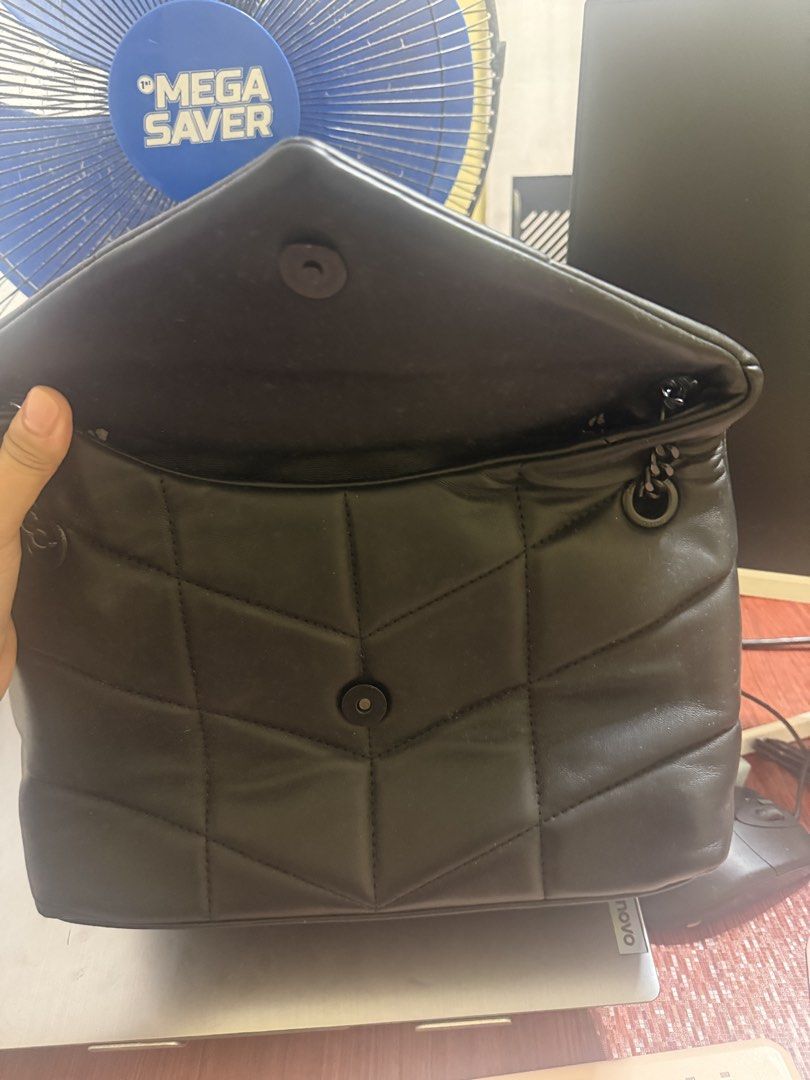 YSL Shoulder Bag (Category: Luxury Bags & Wallets) located in Tarlac. Submitted by kayeshe (Listing ID 1462359781, Image 3). Description: - Closest to OG - With a minor, barely noticeable flaw as shown in the photo. Overall, still in good condition, just needs a little cleaning..