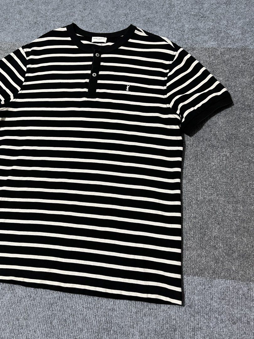 yves saint laurent paris shirt (Category: Formal Shirts) located in Malay. Submitted by oplt_dept. (Listing ID 1462360372, Image 2). Description: -washed & clean -luxury essentials -size:Large -width:21 -length:28 -made in Italy .