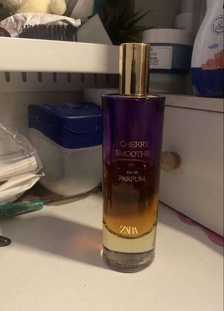 Zara Cherry Smoothie (Category: Fragrance & Deodorants) located in Manila. Submitted by ellaineee493200 (Listing ID 1462285864, Image 1). Description: 500 - cherry smoothie 270- peach glow.