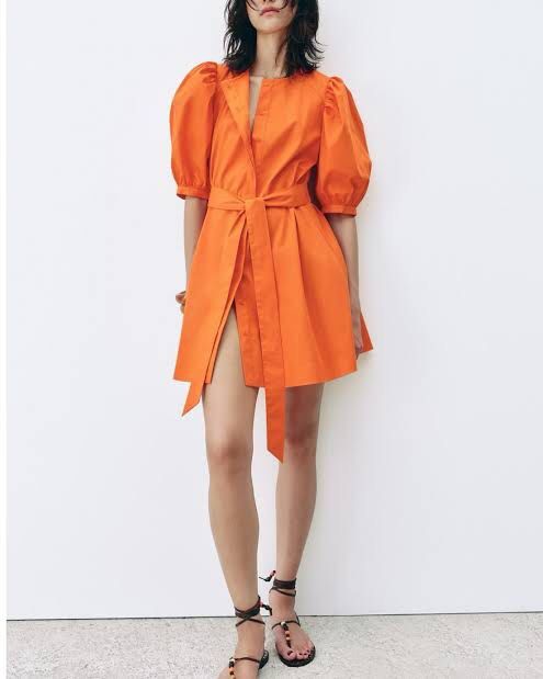 ZARA poplin dress (Category: Dresses) located in Santa Rosa. Submitted by eceldg05 (Listing ID 1462377253, Image 1). Description: ZARA poplin dress Xs-small fit Issue: missing belt Bnw cond.