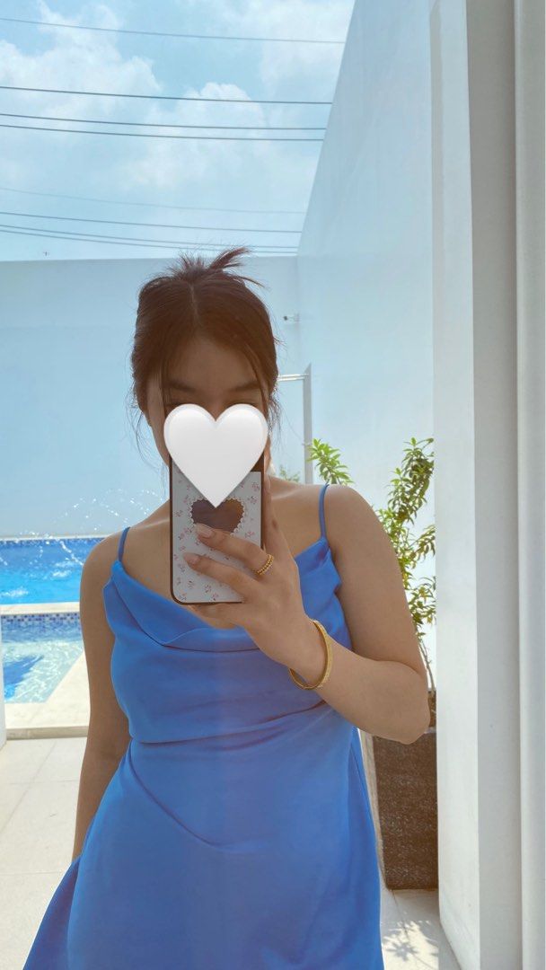 Zara Silk Blue Dress (Category: Dresses) located in General Mariano Alvarez. Submitted by missypreloveddd (Listing ID 1462357813, Image 2). Description: .