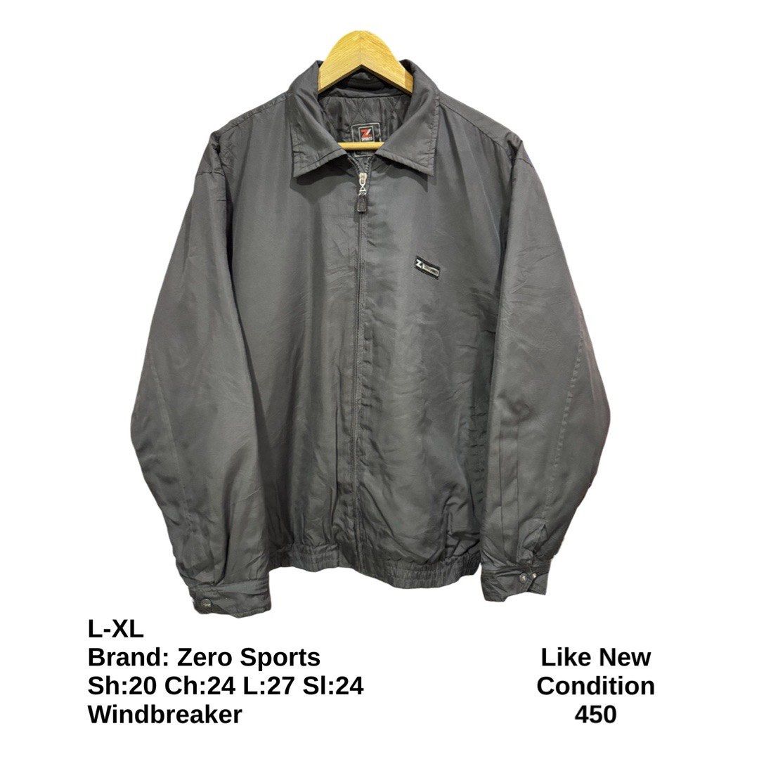 Zero Sports Windbreaker Jacket (Category: Coats, Jackets and Outerwear) located in Bulacan. Submitted by rlemonfashionshop (Listing ID 1462418148, Image 1). Description: Premium Class Quality Items. Actual Item on Photo with Good/Mint Condition. Message us for inquiries, more information and confirmation. Wash before wearing. Thank you so much..