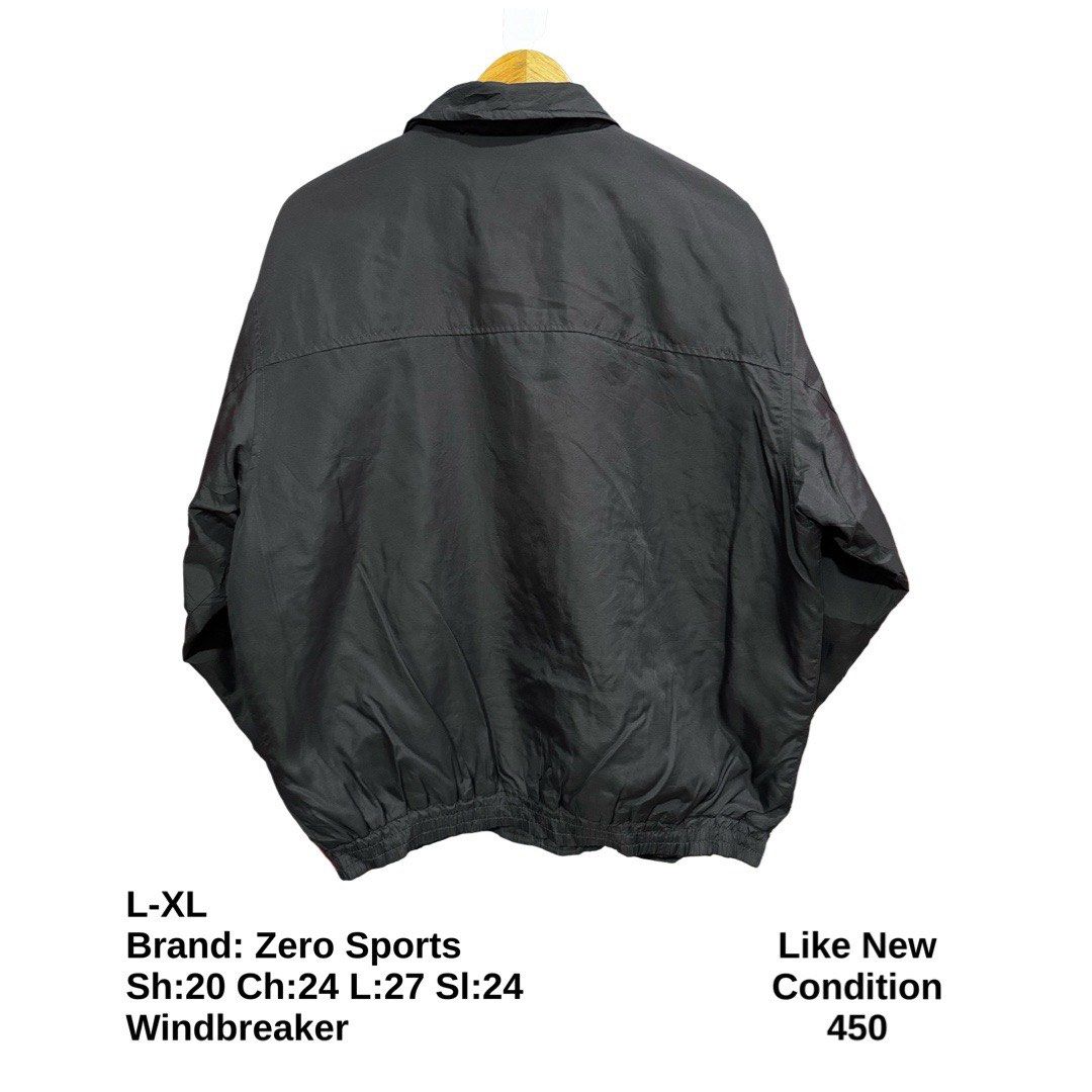 Zero Sports Windbreaker Jacket (Category: Coats, Jackets and Outerwear) located in Bulacan. Submitted by rlemonfashionshop (Listing ID 1462418148, Image 3). Description: Premium Class Quality Items. Actual Item on Photo with Good/Mint Condition. Message us for inquiries, more information and confirmation. Wash before wearing. Thank you so much..