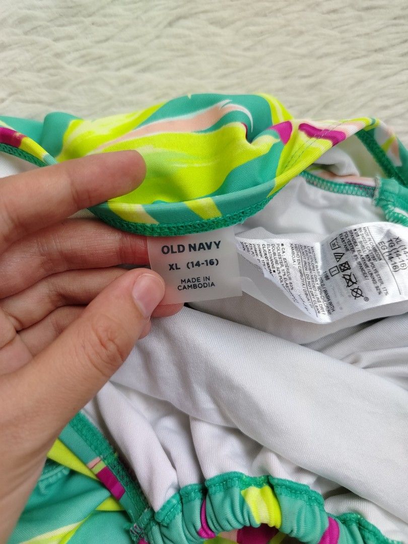 (10-13) OLD NAVY (Category: Babies & Kids Fashion) located in Paranaque City. Submitted by closetbykimkirsten (Listing ID 1462541077, Image 3). Description: 🎀Like New🎀 ✨Brand: OLD NAVY ⚡Nonpad 🪷Size: 10-12yrs old 💸Price: P180 (Non Negotiable) ♦️All Items are PRELOVED in good condition. ♦️Please do manage your expectations. ♦️WASH before USE ♦️BUY at your own RISK 🔥NO RETURN NO EXCHANGE POLICY🔥 ⛔BOGUS BUYER/JOY RESERVER will be posted in eve