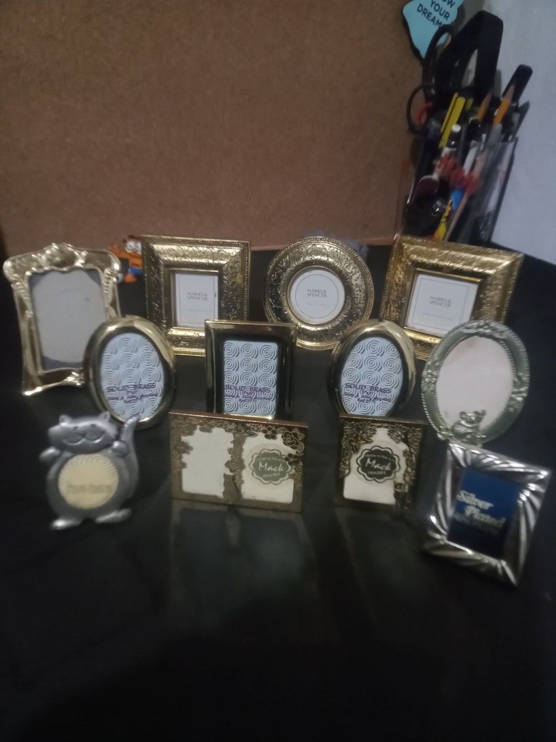 12 pcs Picture frames (Category: Frames & Pictures) located in Makati City. Submitted by pardsroman (Listing ID 1462611257, Image 1). Description: MOP via BPI or gcash payment first before delivery. items are as is where is. no return no exchange. shipping at buyers expense.