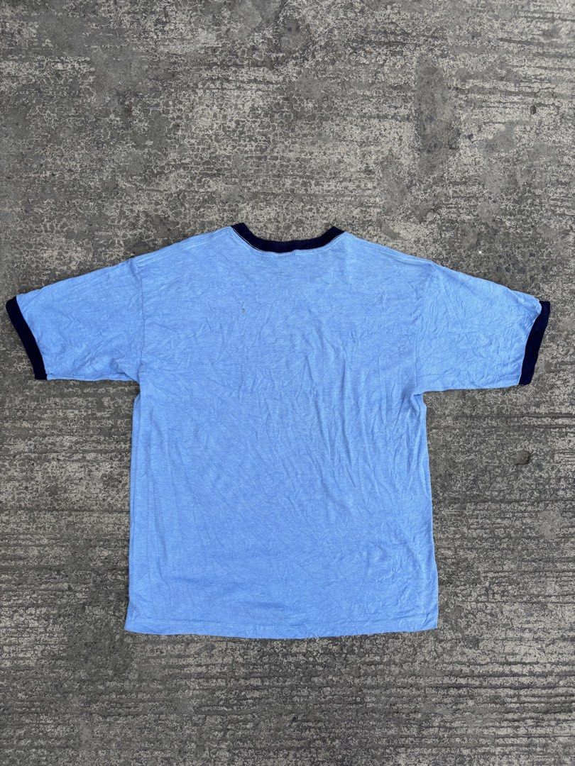2000s Super Mario Bros. Ringer Tshirt (Category: Tshirts & Polo Shirts ) located in Bacolod City. Submitted by keel_08 (Listing ID 1462563489, Image 2). Description: 21 W 26 L L on tag, has minor stains Dated 2003 + shipping fee.