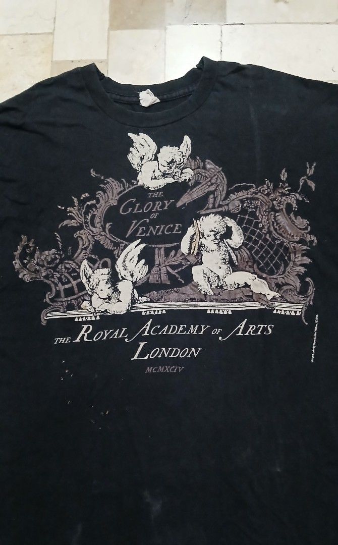 90's ART TEE (Category: Tshirts & Polo Shirts ) located in Tarlac. Submitted by snatchedstitch.ph (Listing ID 1462643264, Image 2). Description: 23 x 29 FADED WHITE TAG NEEDS WASH STAINS (NOT REMOVABLE) COLOR VARY DUE TO LIGHTING LOCATION: TARLAC CITY.
