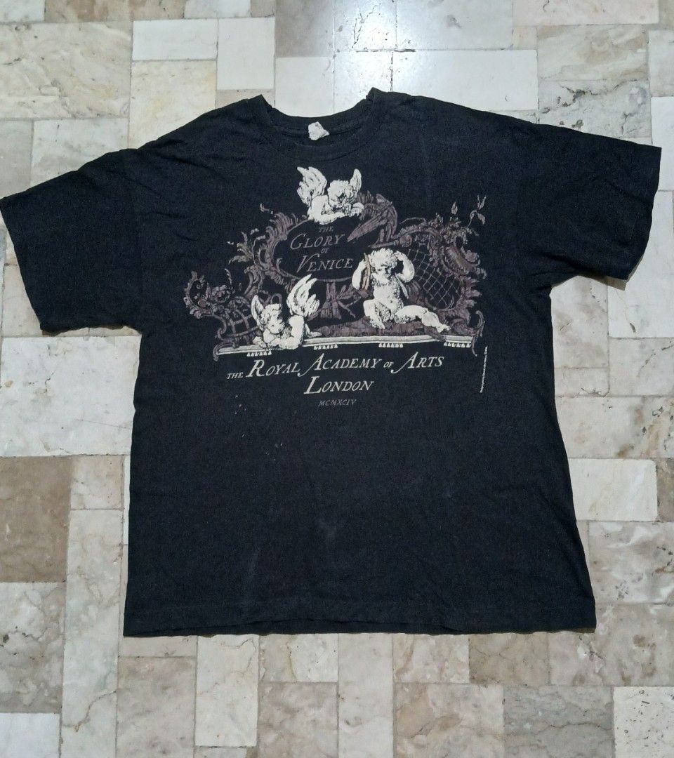90's ART TEE (Category: Tshirts & Polo Shirts ) located in Tarlac. Submitted by snatchedstitch.ph (Listing ID 1462643264, Image 1). Description: 23 x 29 FADED WHITE TAG NEEDS WASH STAINS (NOT REMOVABLE) COLOR VARY DUE TO LIGHTING LOCATION: TARLAC CITY.