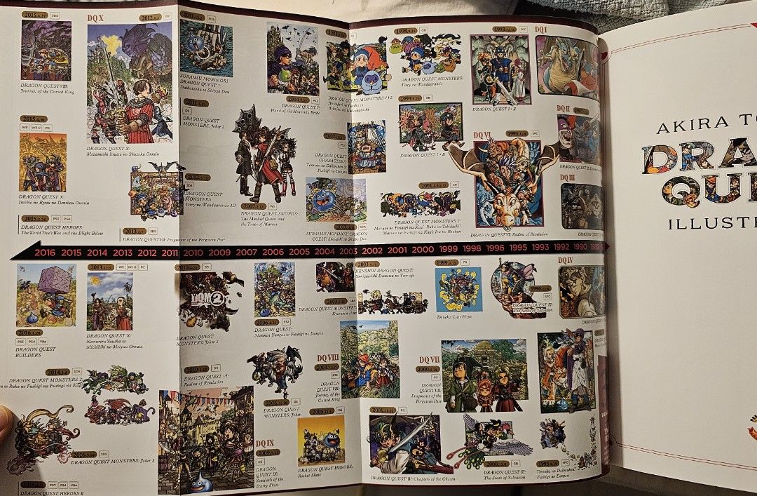 鳥山明 Dragon Quest Illustrations: 30th Anniversary Edition (勇者鬥惡龍插畫集30週年紀念版) 美版 （分類：雜誌）位於 Hong Kong。 由 fdchris 提交（商品編號 1462445999，圖片 3）。簡介： 珍藏絕版, 買自美國 星期一，三晚上7時半 星期六早上 10～1130 下午 1330～1545 *美孚地鐵站C/D出口交收。