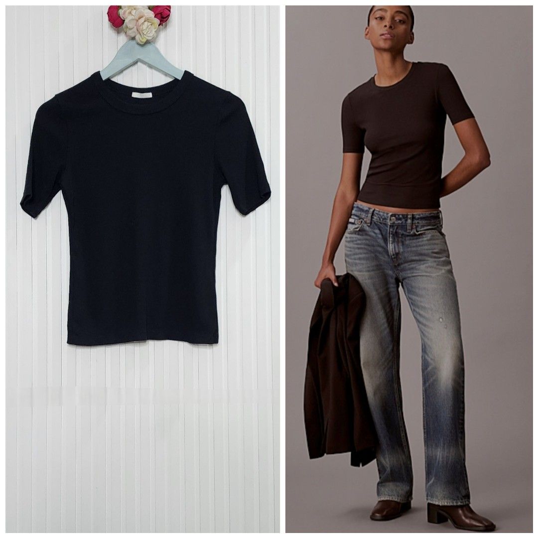 🍰 GU. 🍰 Black ribbed top 🍰 Medium (S on tag) 🍰 B: 35in 🍰 Stretchy 🍰 400php 🍰 (Category: Blouses) located in Paranaque City. Submitted by zunao_wearables (Listing ID 1462541621, Image 1). Description: 🍰 GU. 🍰 Black ribbed top 🍰 Medium (S on tag) 🍰 B: 35in 🍰 Stretchy 🍰 400php 🍰.