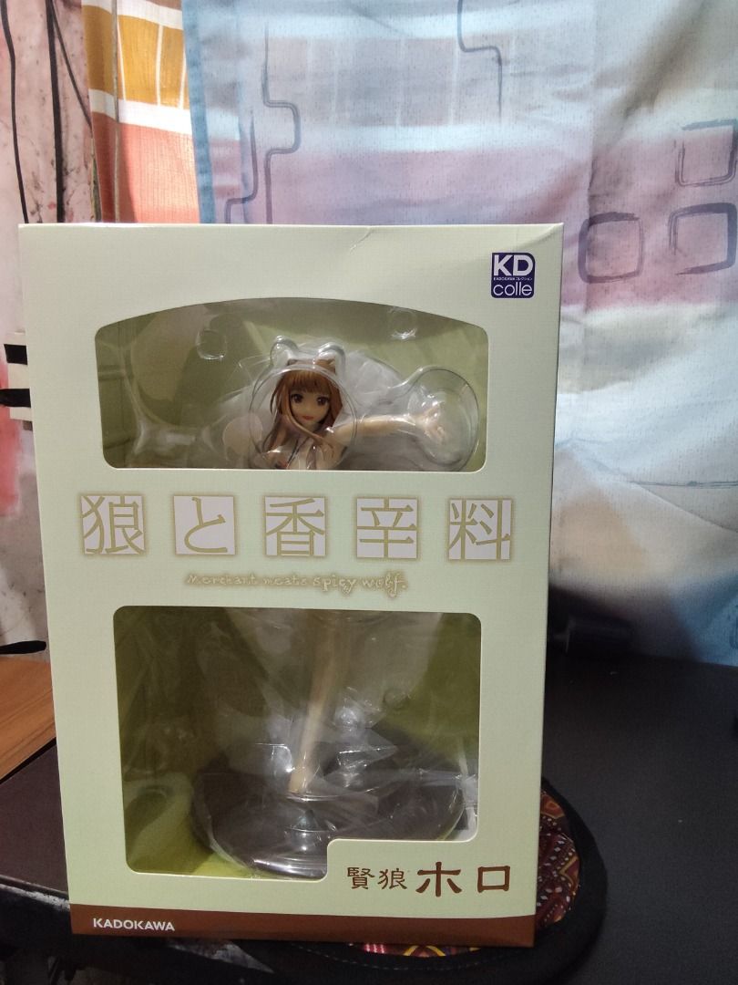 🐺 Holo the Wise Wolf – Spice and Wolf Figure (Category: Figurines & Statues) located in Quezon City. Submitted by nabsharief (Listing ID 1462471701, Image 2). Description: A beautiful collector's figure of Holo the Wise Wolf, the beloved character from Spice and Wolf. A great addition to any Spice and Wolf, anime figure, or Holo collection. 📦 Item Details: Character: Holo the Wise Wolf Series: Spice and Wolf Manufacturer: KADOKAWA Original pack