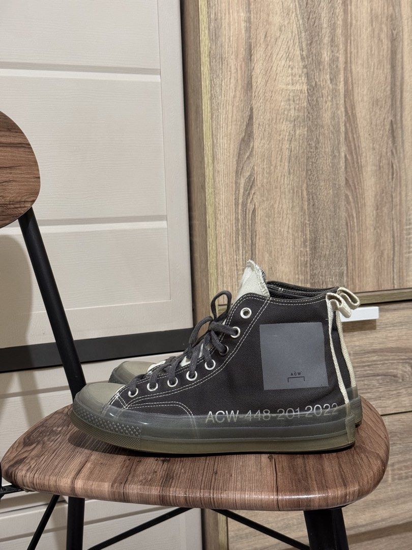 A-COLD-WALL* x Converse Chuck 70 High Top (Category: Sneakers) located in Cabuyao City. Submitted by _streetflavor (Listing ID 1462601843, Image 1). Description: A-COLD-WALL* X Converse Chuck 70 9/10 condi Used Size: 8US mens -2,499 pesos Dm.