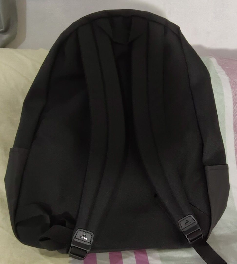 Adidas BOS BP Backpack Black/White (Category: Backpacks) located in Quezon City. Submitted by liza.t (Listing ID 1462503752, Image 2). Description: - Classic Adidas backpack in black and white - Iconic Adidas logo on the front - Plenty of space for essentials - Adjustable straps for comfort - Great for school, gym, or everyday use - Still has the tags on.