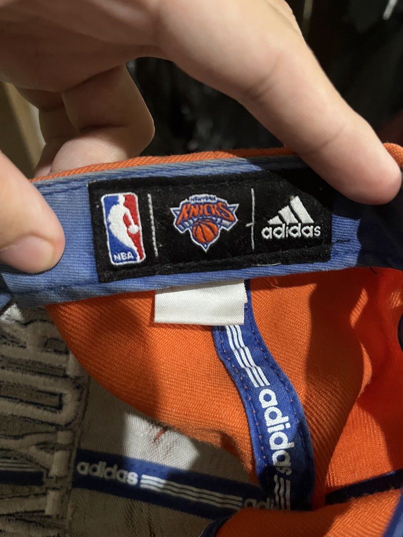 Adidas NBA New York Knicks Snapback Cap (Category: Caps & Hats) located in Baguio. Submitted by nifty.grails (Listing ID 1462458426, Image 2). Description: - Embroidered Designs Issues: - Heavy Wear - Fading and Discoloration - Bawal sa Maselan .
