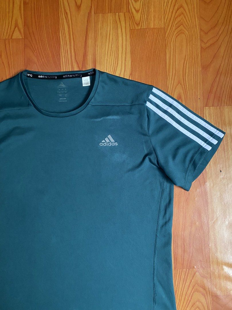 Adidas shirt (Category: Activewear) located in Cebu City. Submitted by jerianix (Listing ID 1462627547, Image 2). Description: Adidas shirt active wear Size medium to large W21 L27 Good condition No issues .