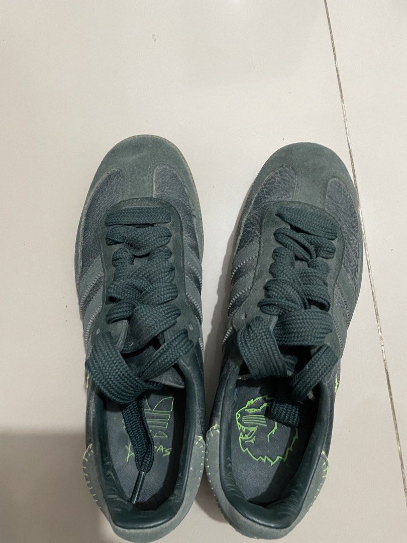 Adidas x Jonah Hill Samba (Category: Sneakers) located in Mabalacat. Submitted by designerbrandsforless (Listing ID 1462528576, Image 2). Description: In great condition! needs clean only Nastock lang! Size: UK6.