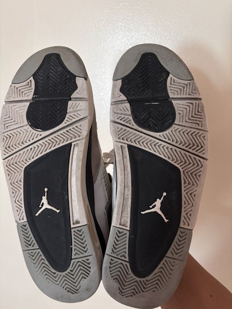 Air Jordan 4 Retro "White Cement" (Category: Sneakers) located in Manila. Submitted by mugiwara14 (Listing ID 1462509929, Image 2). Description: - Air Jordan 4 Retro "White Cement" - Size: US 10 (EUR 44, CM 28) - Condition: No insole included - Price: PHP 699 + shipping - Feel free to ask any questions!.