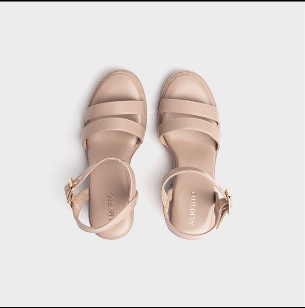 Alberto Heeled Sandals (Category: Heels) located in Cebu City. Submitted by yuunieli (Listing ID 1462454338, Image 2). Description: Alberto Heeled Sandals Size EU 36 / 24.04 CM / 9.62 INCHES Brandnew with box Orig price: 1,799 php Selling price: 999 php.