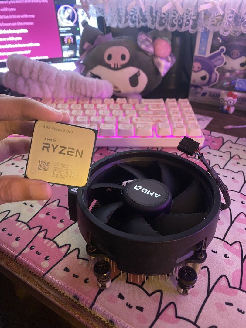AMD Ryzen 5 2400g CPU with Stock Cooler (Category: Computer Parts) located in Manila. Submitted by mayezee_ (Listing ID 1462662825, Image 1). Description: No box Good Condition Cant test anymore because no unit, but working .
