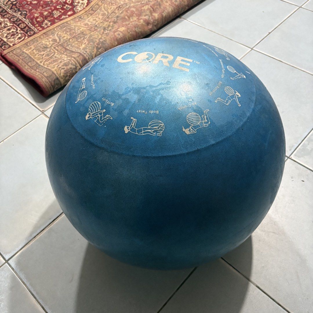 Anti burst Gym Ball (Category: Other Sports Equipment and Supplies) located in Manila. Submitted by angely12 (Listing ID 1462481021, Image 2). Description: Item is PRE-OWNED expect it comes with defects / signs of usage as commonly seen in secondhand goods which may NOT be mentioned in the description or taken in the photos. Color on listing may differ from actual item due to lighting and purpose of showcasing the darker areas. Bring your own pic