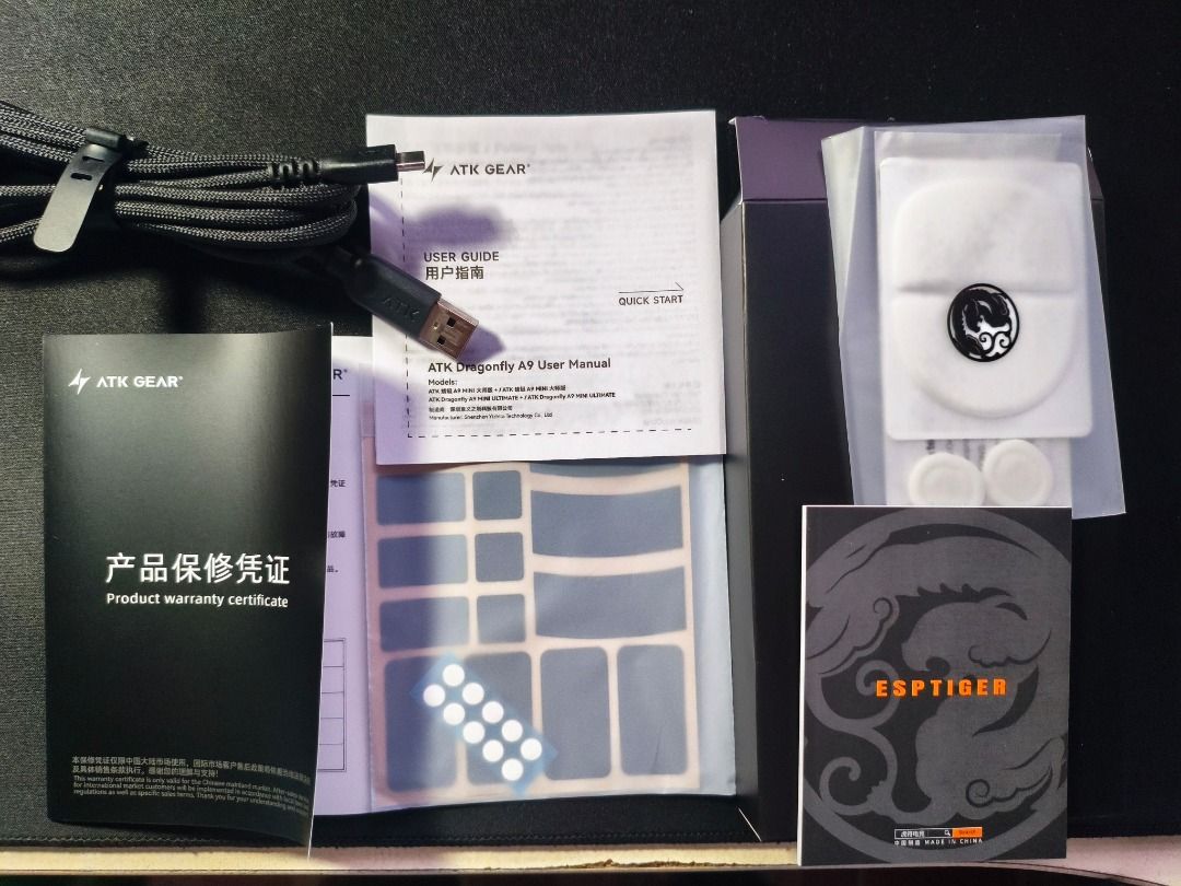ATK A9 Mini+ Black 8k Wireless Gaming Mouse (Category: Mouse & Mousepads) located in Cavite. Submitted by techgamerdad3316 (Listing ID 1462540894, Image 2). Description: ⚠️ SLIGHTLY NEGOTIABLE ⚠️ FREE SHIPPING DELIVERY ➡️ DOP: June 2026 ➡️ Original Price: P4,500 ➡️ Selling Price: P4,250 ➡️ Direct clone for Superlight 2c ➡️ 300% working no issues ➡️ Nordic 54L15 PAW3955 Master Sensor ➡️ 8k Polling rate Wired and Wireless ➡️ Recommended by most you