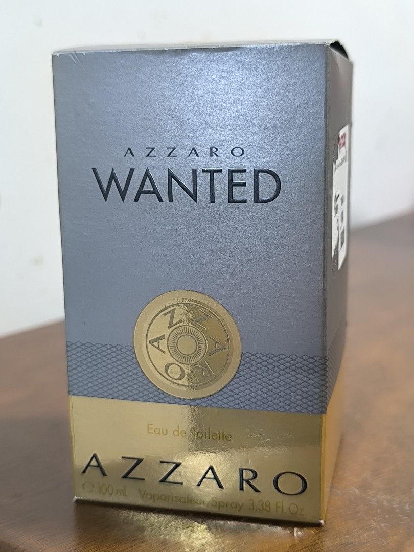 Azzaro Wanted Eau de Toilette 100ml Spray (Category: Fragrance & Deodorants) located in Cavite. Submitted by iammrsdr (Listing ID 1462500553, Image 1). Description: 💯 AZZARO WANTED AUTHENTICITY Batch Codes: The code stamped on the box matches the code engraved on the bottle bottom perfectly. (see red in red ⭕) Premium Cap: The revolver cylinder has heavy, high-quality metallic trimmings instead of cheap plastic. Cap Click: The cap snaps tightly 
