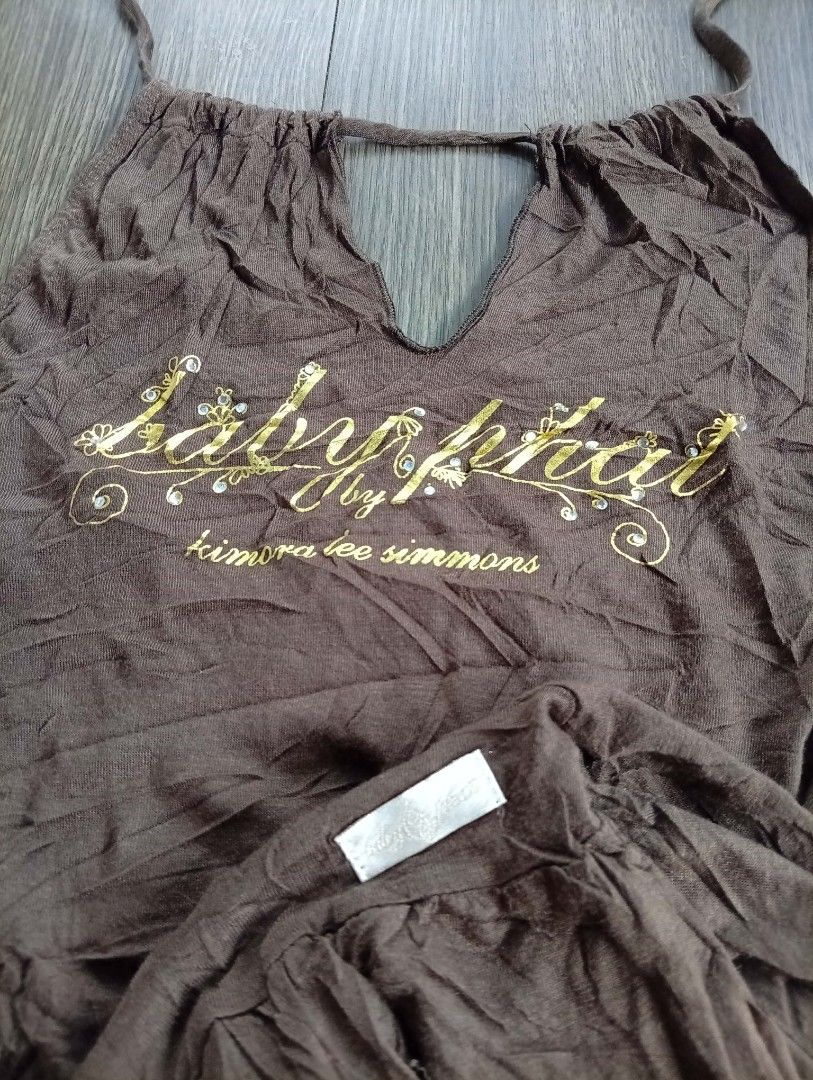 Baby Phat logo Halter neck sleeveless ( Authentic ) (Category: Sleeveless) located in Barotac Nuevo. Submitted by john.pritz (Listing ID 1462535770, Image 3). Description: baby phat Logo halter neck sleeveless ( Authentic ) Like new condi no issue xs to small pasok.