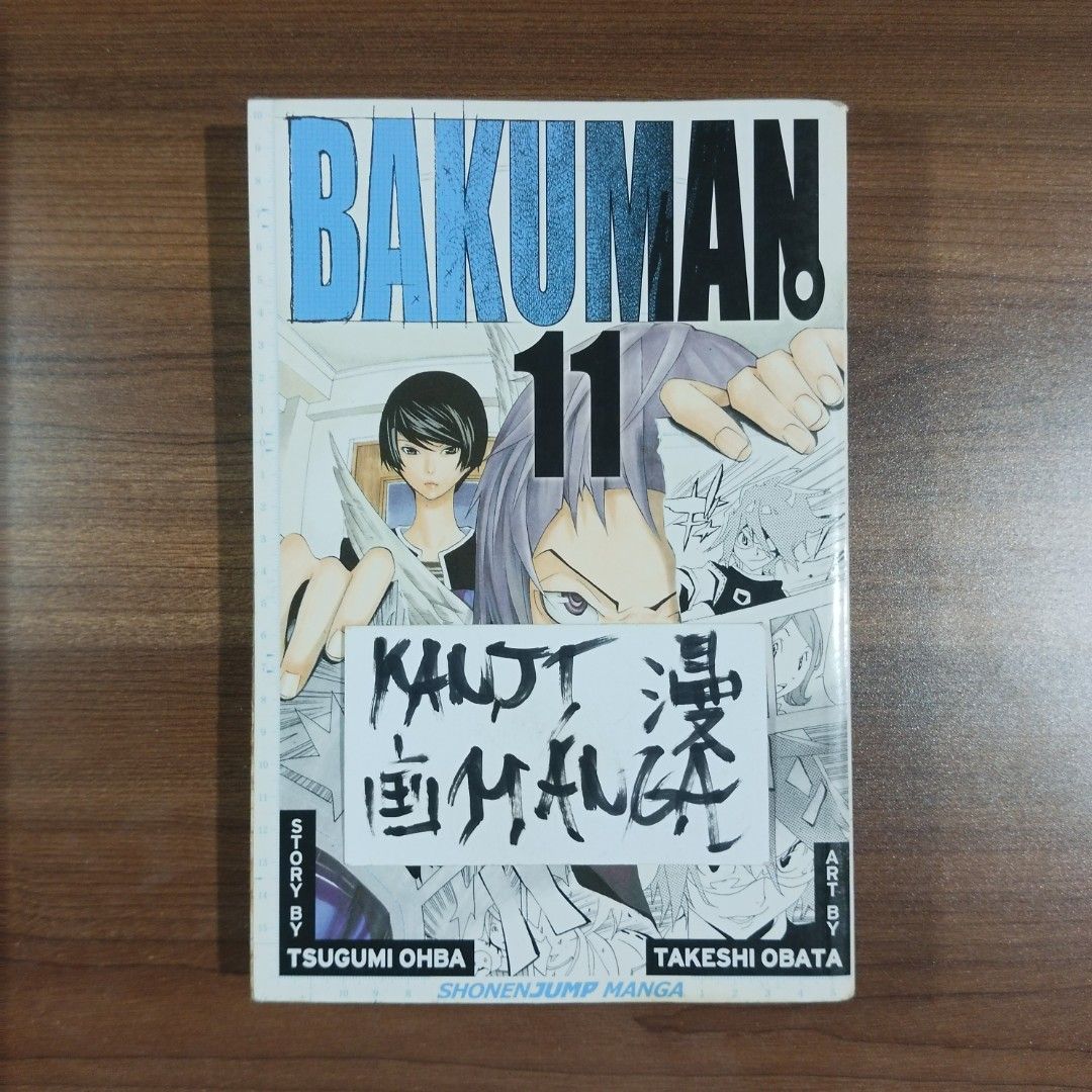 Bakuman Volume 11 Manga (Category: Comics & Manga) located in Davao. Submitted by kanjimangaonlinestore (Listing ID 1462488262, Image 1). Description: ₱150 • Bakuman, Vol. 11 Condition: Well Used Yellowing | Foxing Location: Davao City MOP: Gcash MOD: J&T / SPX.
