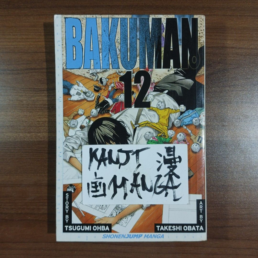 Bakuman Volume 12 Manga (Category: Comics & Manga) located in Davao. Submitted by kanjimangaonlinestore (Listing ID 1462488375, Image 1). Description: ₱150 • Bakuman, Vol. 12 Condition: Well Used Yellowing | Foxing Location: Davao City MOP: Gcash MOD: J&T / SPX.