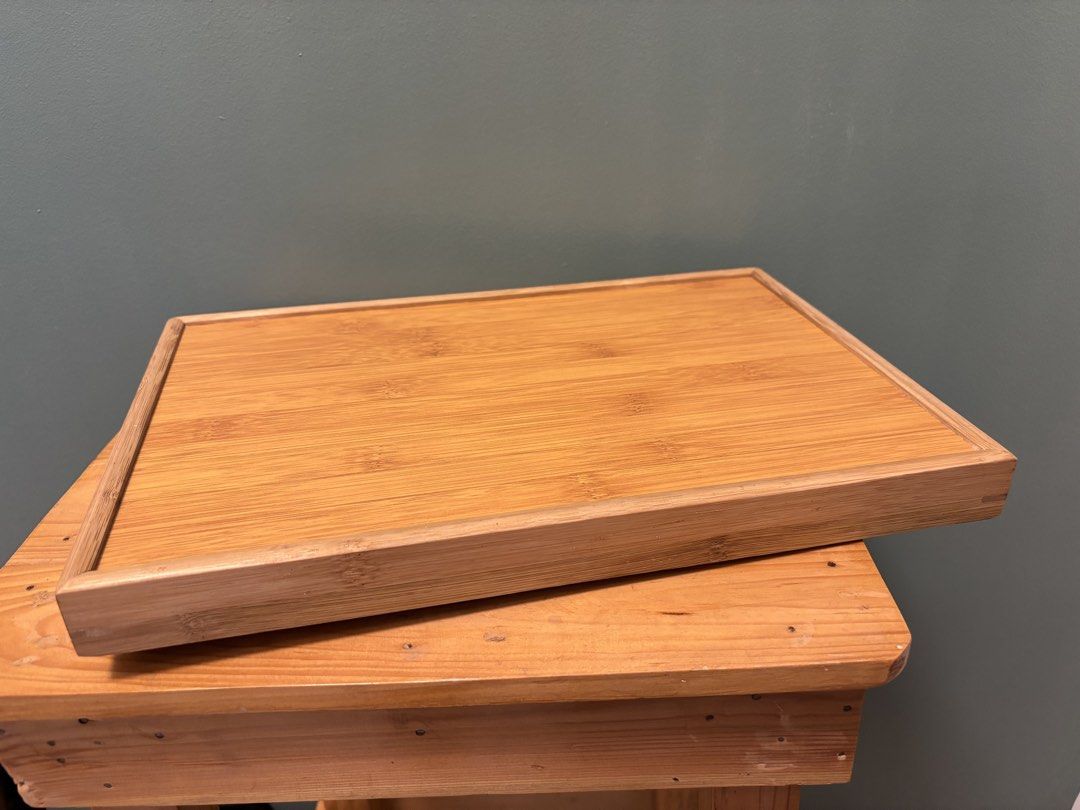 Bamboo Tray | Woven Tray - set (Category: Food Organization & Storage) located in Quezon City. Submitted by saveproject (Listing ID 1462560482, Image 3). Description: Approx size in inches: Bamboo Tray H: 10.5 L: 15.5 W: 1.5 Woven Tray with handle H: 9 L: 9 W: 2.