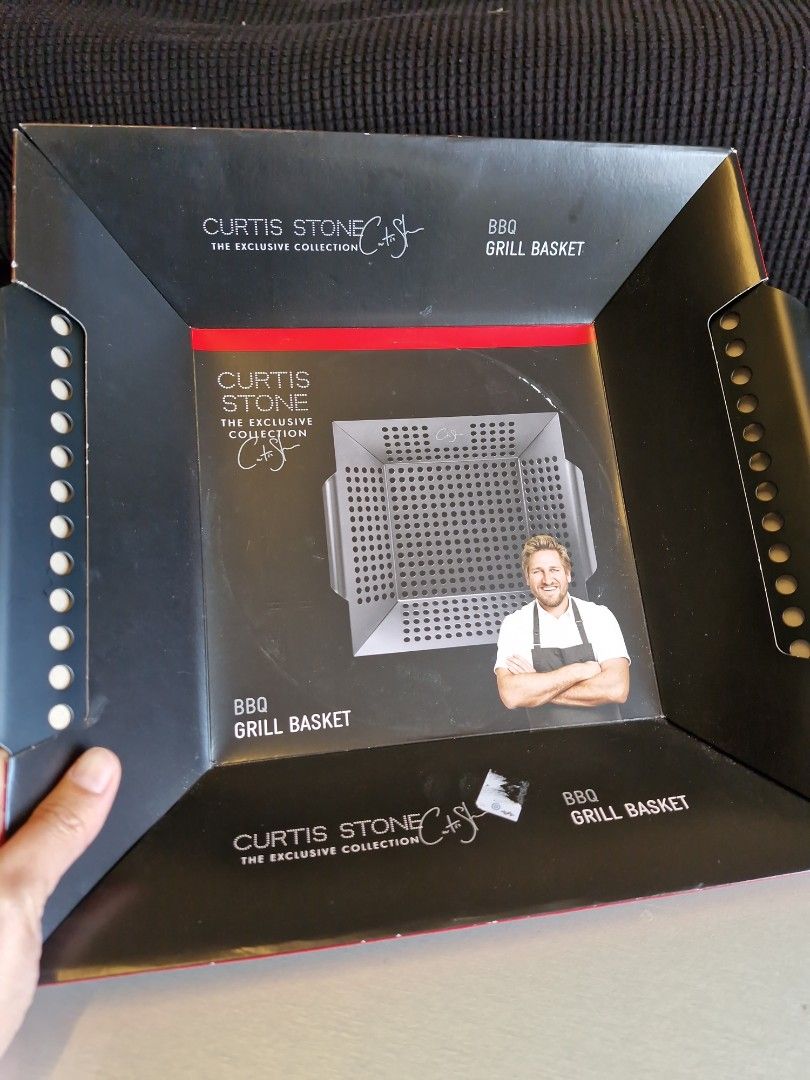 Barbeque grill basket (Category: Cookware & Accessories) located in Quezon City. Submitted by declttermum (Listing ID 1462446887, Image 2). Description: Brandnew barbeque grill basket curtos stone exclusive collection. No issues. Wysiwyg. Available by December. #bbqgrillbasket #barbequegrillbasket #outdoor #bbq #barbeque #cookware.