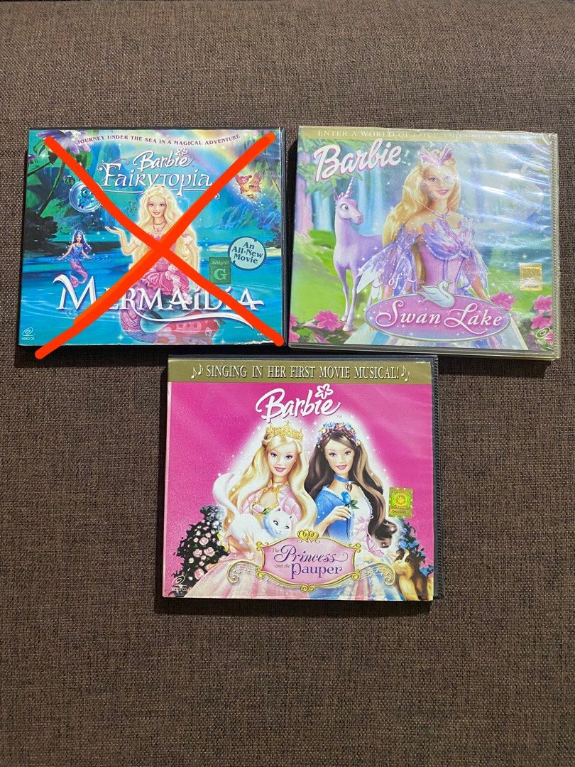 Barbie Movies DVD CD (Category: CDs & DVDs) located in Quezon City. Submitted by kheiO1130 (Listing ID 1459821324, Image 1). Description: prices may vary, message for specific CDs.