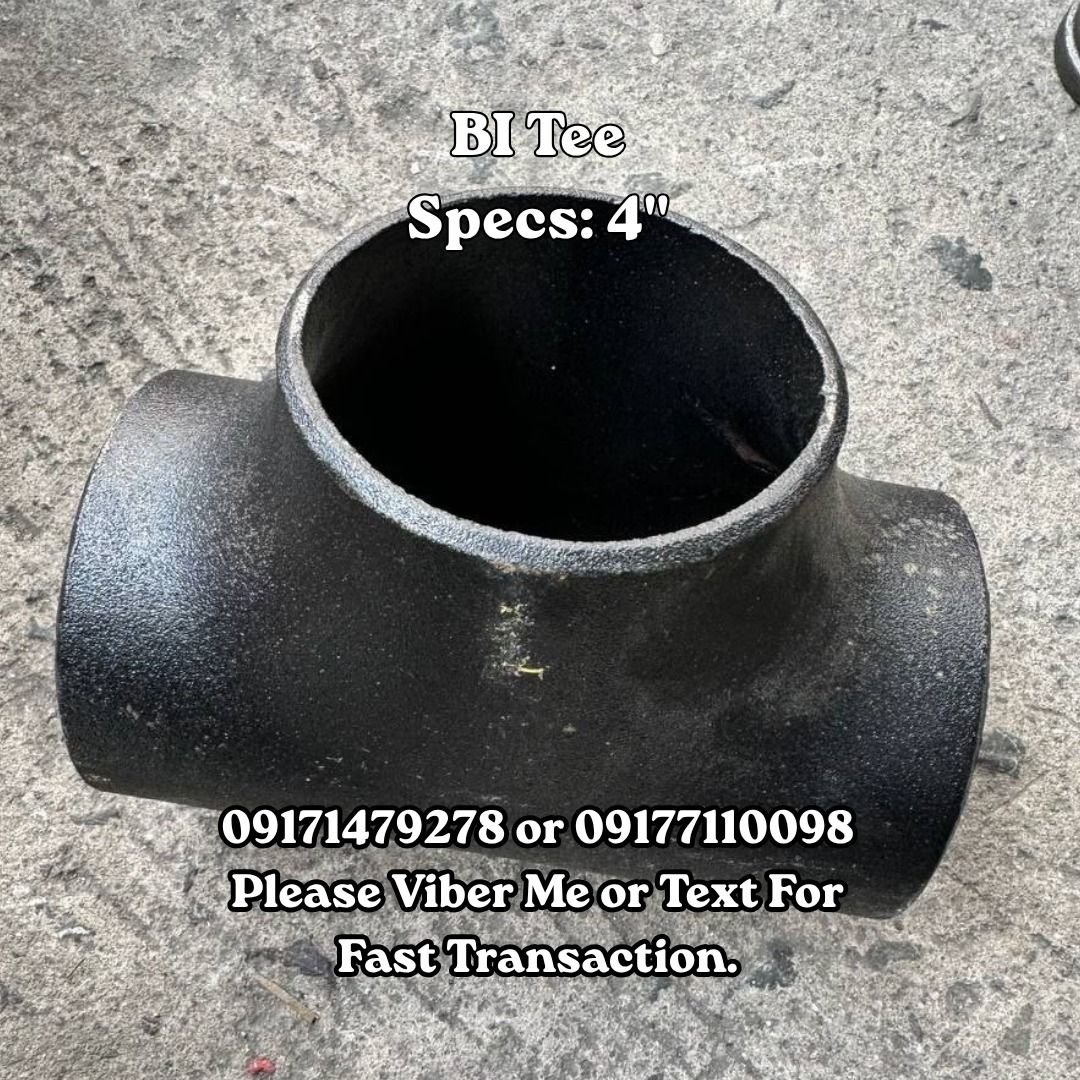 BI Tee Specs: 4" (Category: Home Improvement Tools & Accessories) located in Manila. Submitted by 09171479278_elsie. (Listing ID 1462468660, Image 1). Description: BI Tee Specs: 4".