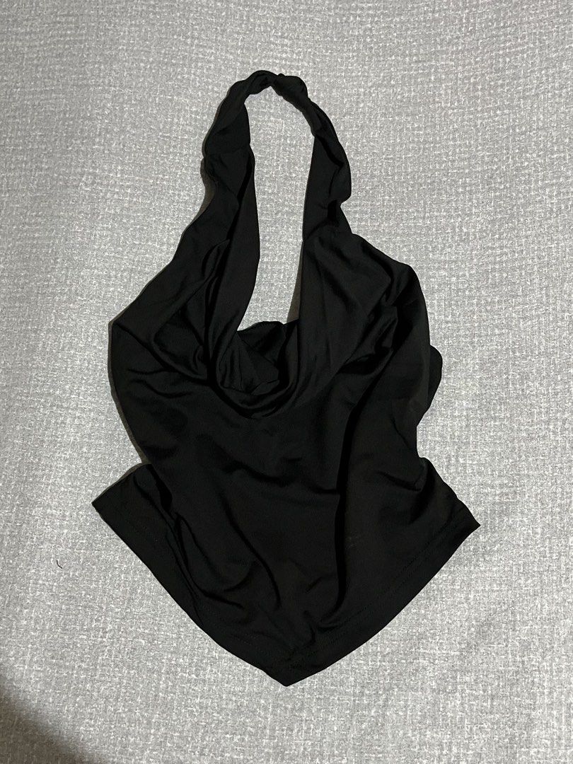 Black Halter Top (Category: Sets or Coordinates) located in Manila. Submitted by az0r_ (Listing ID 1462508295, Image 1). Description: - Black halter neck top - Matching tiger print shorts - Shorts feature a back zip closure - Top is made of stretchy material - Shorts are a structured fabric - Ideal for a night out or vacation.