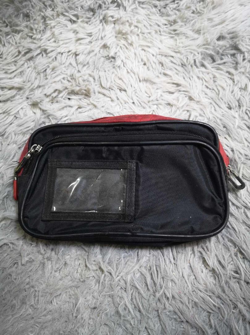 Black nylon Toiletry Pouch With Front transparent Window (Category: Looking For) located in Santa Cruz. Submitted by jmy_surplus.2 (Listing ID 1462479936, Image 1). Description: Size ; L - 6 W - 11 Color ; Black Type ; Travel organizer Brand ; No brand Material ; Nylon Style ; Zipper Closure Toiletry Pouch bag LR 129 JMY 1 Batch #221.