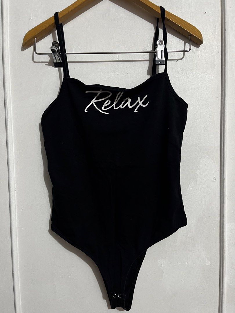 BLACK RELAX ONESIE SIZE SMALL (Category: Blouses) located in Makati City. Submitted by girlydy (Listing ID 1462649069, Image 1). Description: .
