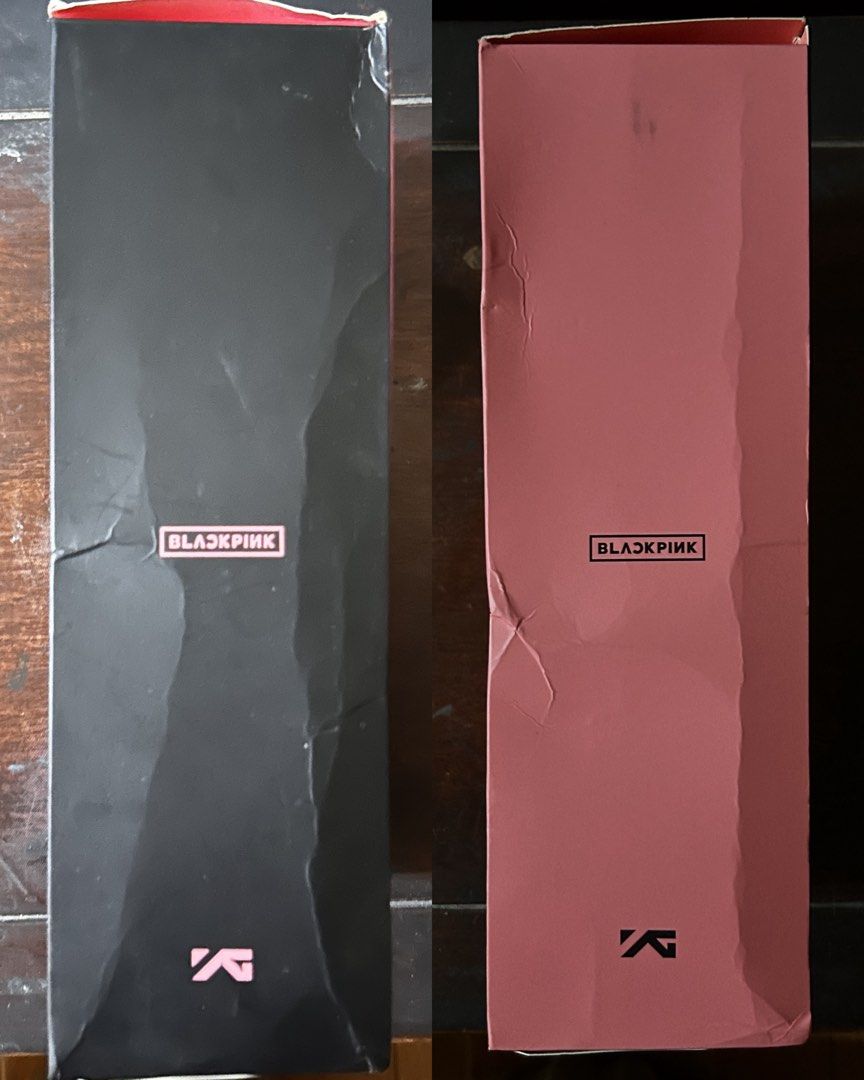 BLACKPINK Official Light Stick: Hammer Bong (Category: K-Wave Merchandise) located in Paranaque City. Submitted by fiamion (Listing ID 1462633392, Image 3). Description: • RFS: Quitting • MOP: GCash / GoTyme • Price is STILL NEGOTIABLE! Just DM your offers •Originally bought at a discounted price for ₱2,000 due to the damaged box caused by shipping (Korea to PH) •Hammer Bong itself is FULLY FUNCTIONAL, with no damages, and has never been used • D