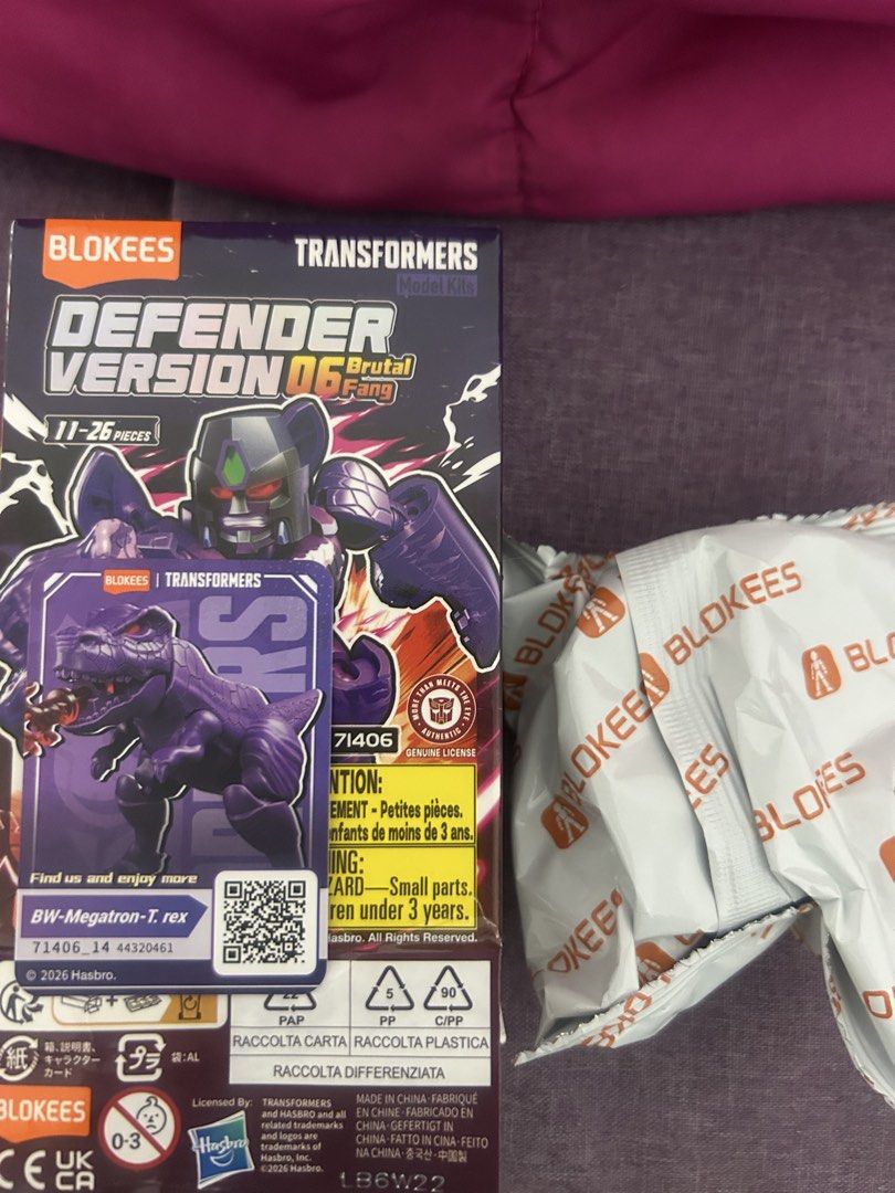 Blokees Transformers Version 3,4 & 6 (Category: Action & Battle Toys) located in San Jose del Monte. Submitted by 11andrepasaporte (Listing ID 1462579098, Image 1). Description: selling it for 90php each or bundle for 340php unboxed but sealed rfs: duplicate items.