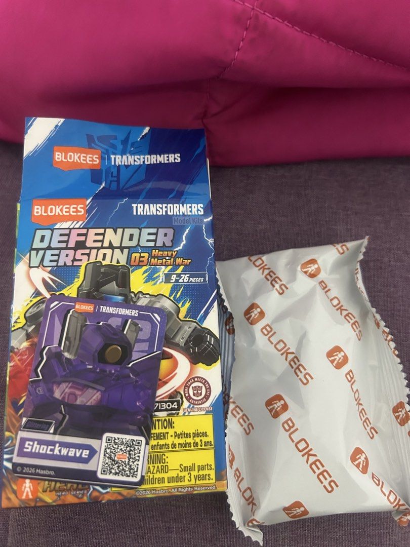 Blokees Transformers Version 3,4 & 6 (Category: Action & Battle Toys) located in San Jose del Monte. Submitted by 11andrepasaporte (Listing ID 1462579098, Image 2). Description: selling it for 90php each or bundle for 340php unboxed but sealed rfs: duplicate items.