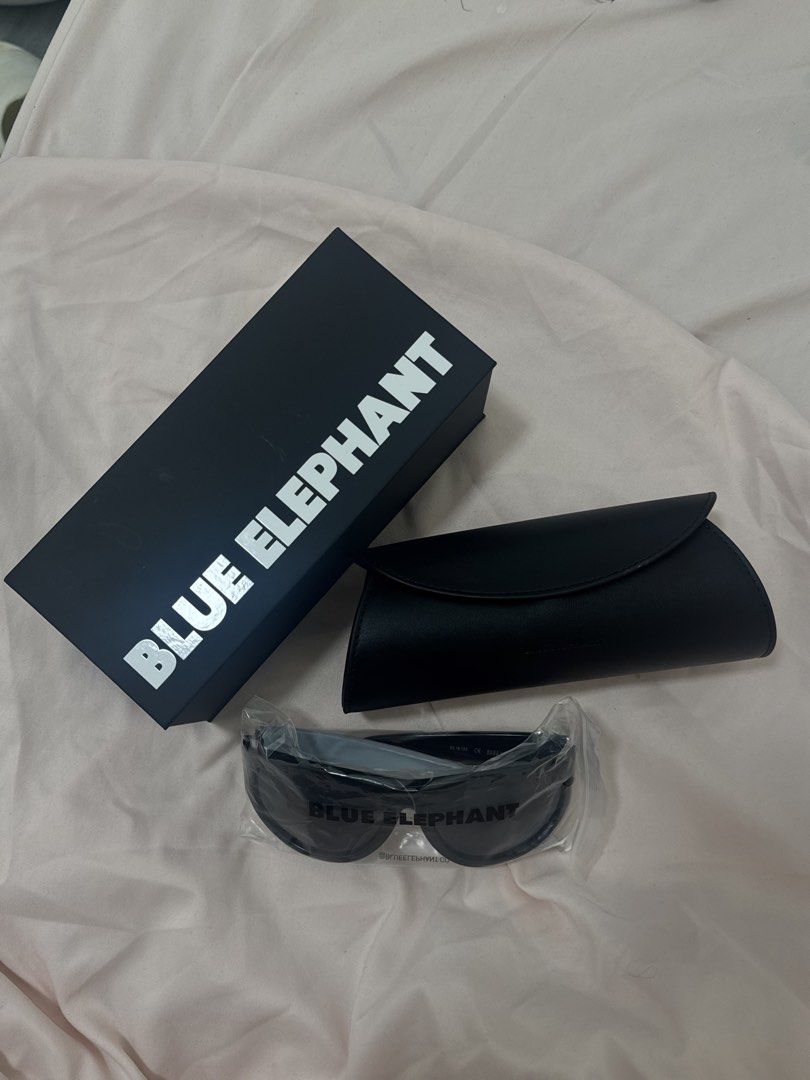 Blue Elephant BABA Black Sunglasses (Category: Sunglasses & Eyewear) located in Manila. Submitted by vintage.collectives (Listing ID 1462606948, Image 1). Description: - Brand: Blue Elephant BABA - Color: Black - Condition: New (includes original box) - Accessories: Protective case included - Inquiries: Feel free to ask questions!.