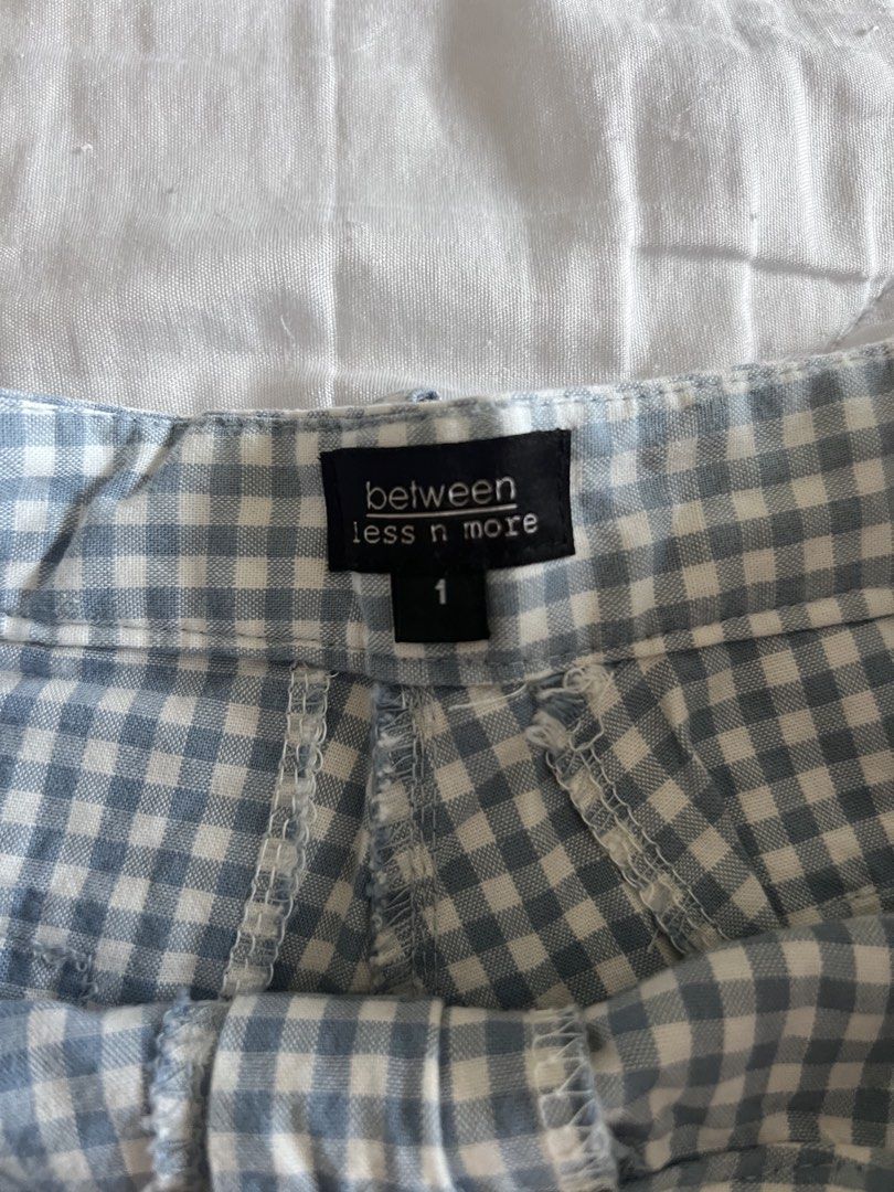 Blue Gingham Shorts (Category: Shorts) located in Taguig. Submitted by gingerderp (Listing ID 1462542436, Image 2). Description: The cutest gingham shorts ever! Perfect for halloween costumes 😳.