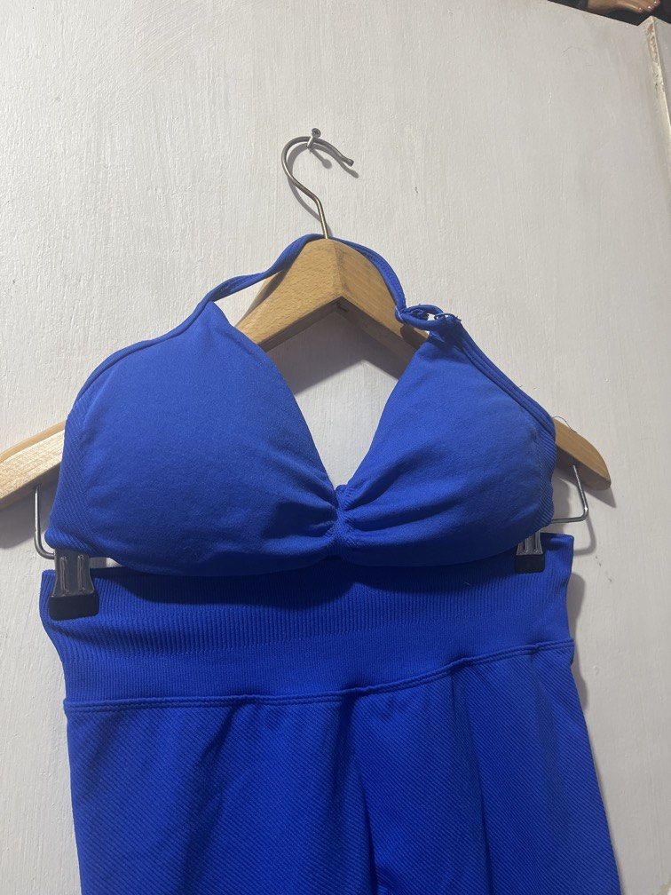 BLUE WORKOUT SET SIZE SMALL (Category: Sports & Fitness Nutrition) located in Makati City. Submitted by girlydy (Listing ID 1462609026, Image 2). Description: .