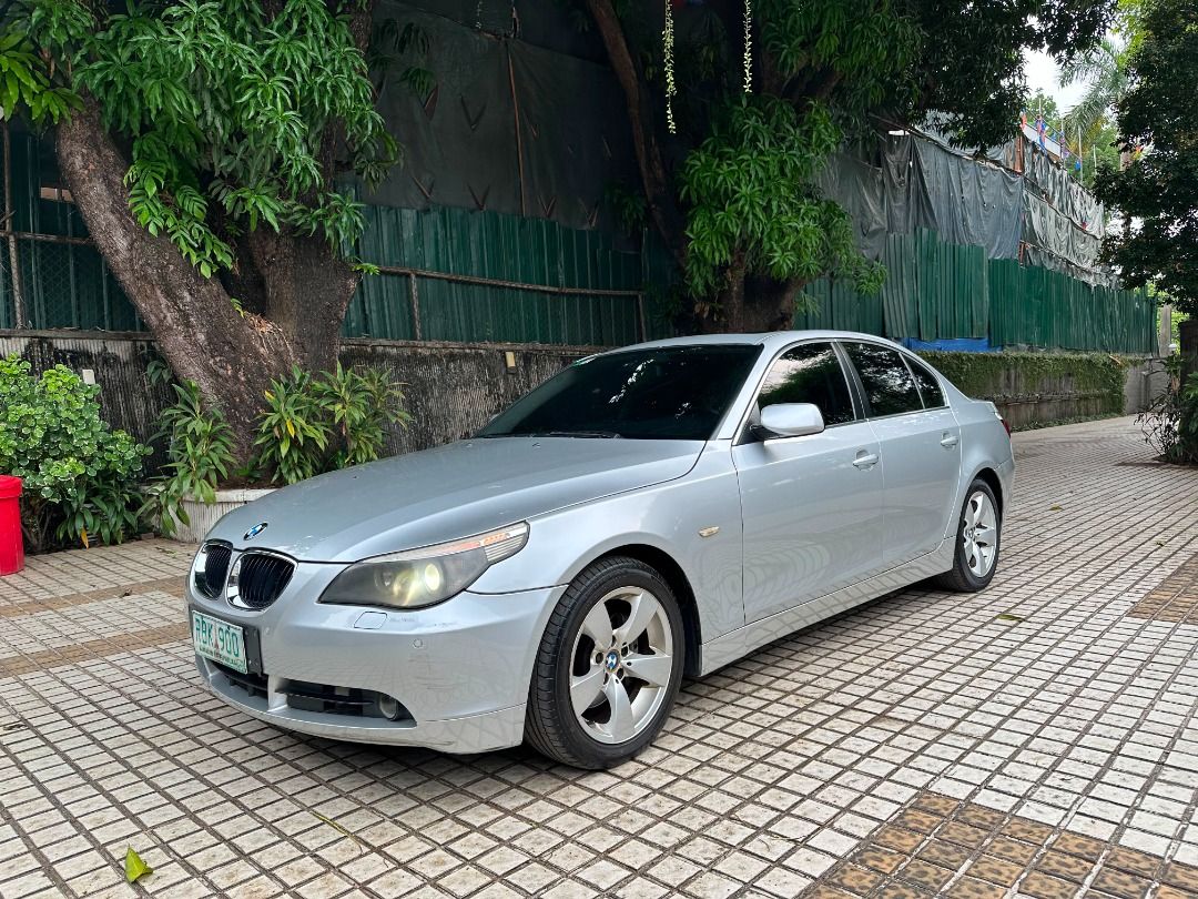 BMW 530i Auto (Category: Used Cars) located in San Juan City. Submitted by urgirlcreates (Listing ID 1462626731, Image 3). Description: 2004 BMW 530i A well-maintained and increasingly rare example with exceptionally low mileage of only 56,000 km. - Original paint and interior - Very good running condition - Smooth and comfortable drive with no issues or warning lights - Completely stock and unmodified - Carefully maintained and well cared for ov