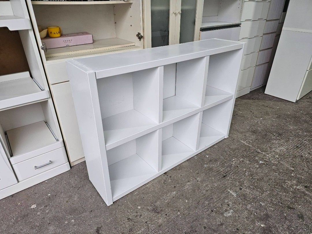 Bookshelf (Category: Shelves, Cabinets & Racks) located in Meycauayan. Submitted by marygracecasimiro (Listing ID 1462449905, Image 3). Description: Book Shelf / Diplay ‼️₱6,000‼️ ✔L-47 H-32.5 W-11 inches 📏 ✔Laminated 🔖 ✔️Compress & Mdf Back! 💢 ✔Scratches As-is! 👌💜.