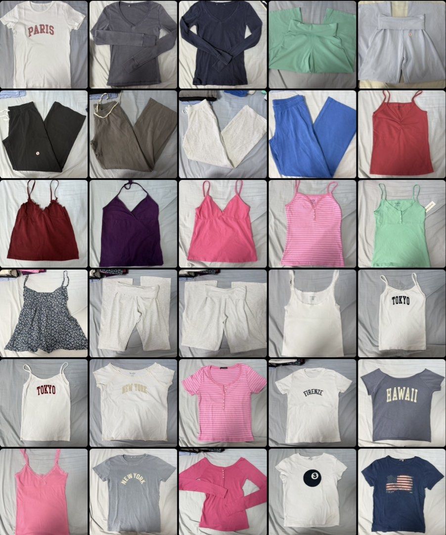 brandy melville launch!! (Category: Shirts) located in Singapore. Submitted by starlight_bright (Listing ID 1462628362, Image 3). Description: will be launching items in the above pics on 19 sept 11am on my tele channel!! scan to join!! selling at affordable prices!.