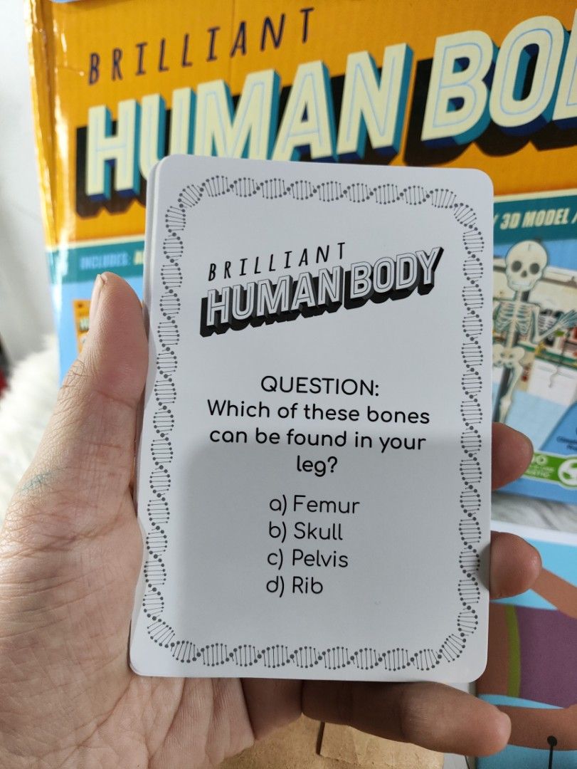 Brilliant Human Body Activity Book & Game Box Set (Category: Children's Books) located in Cavite. Submitted by tinetaclesss (Listing ID 1462503869, Image 2). Description: .