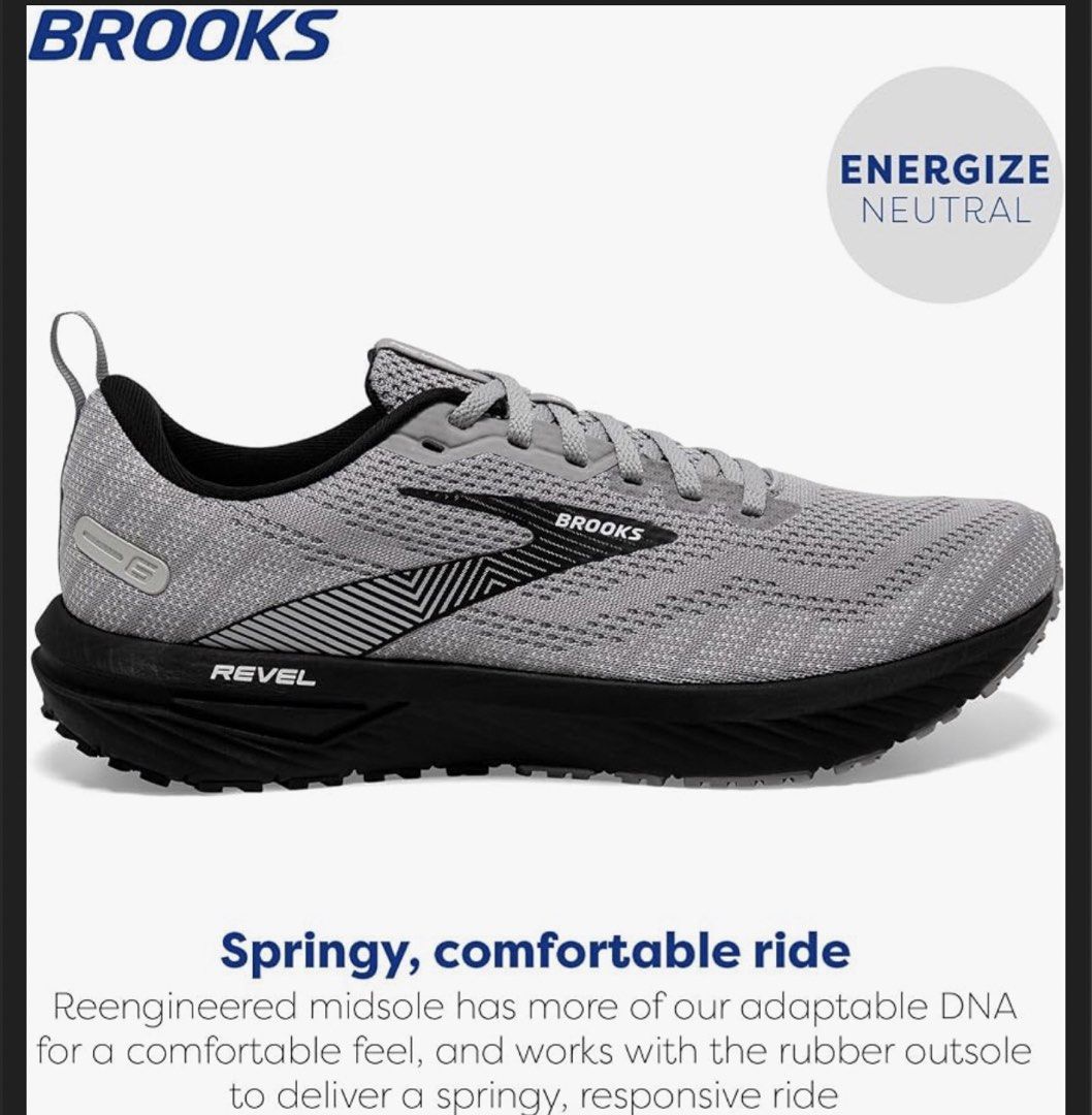 BROOKS Revel 6 Running Shies Size 8(us) (Category: Sneakers) located in Calapan. Submitted by shakalak2 (Listing ID 1462586948, Image 3). Description: From 🇺🇸 .