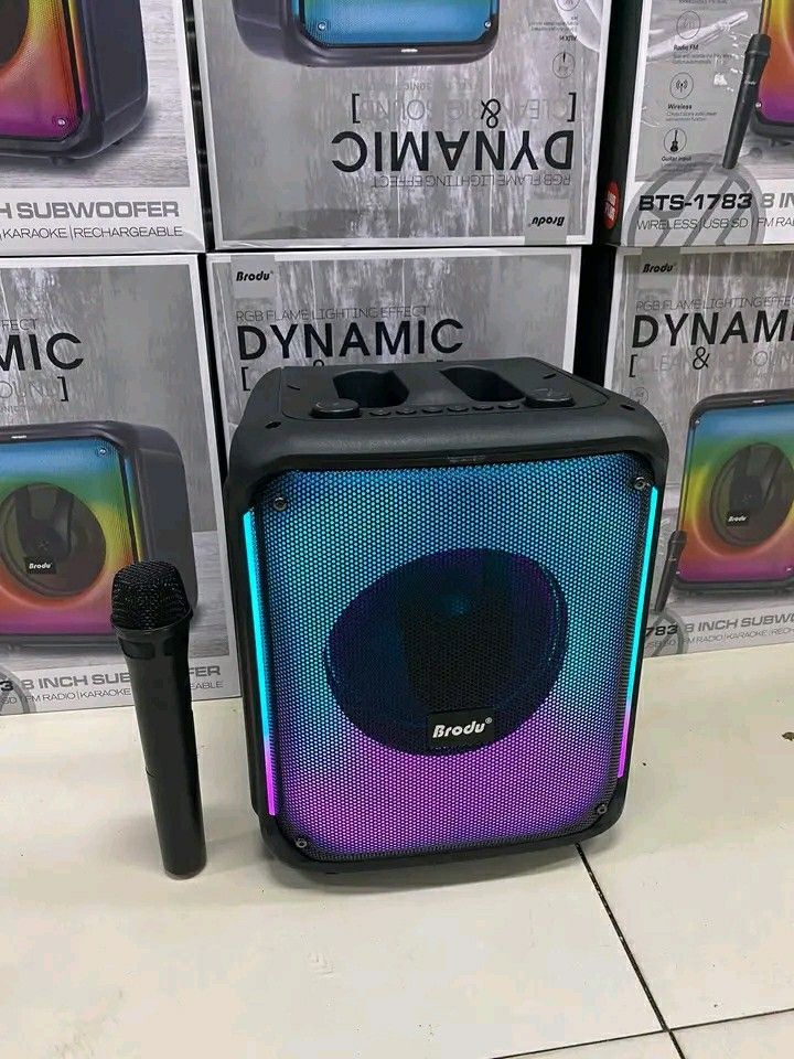 Bts 1783 Ikaraoke Box Bluetooth Speaker With Microphone Professional Sound System (Category: Other Home Appliances) located in Manila. Submitted by wisecat_f7c143 (Listing ID 1462552155, Image 1). Description: .