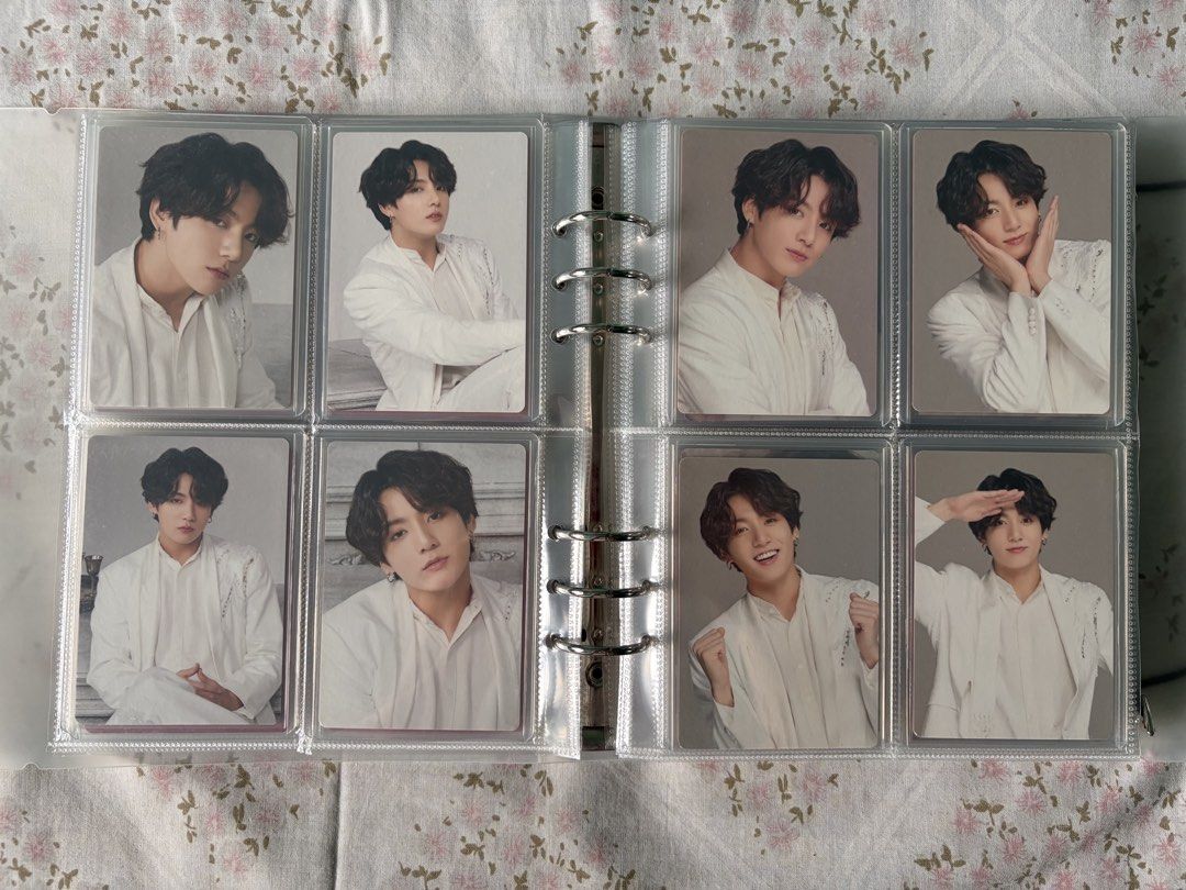 BTS Jungkook Mini Photocard Complete Set - LYSY / PTD (Category: K-Wave Merchandise) located in Muntinlupa City. Submitted by glossrunch (Listing ID 1462454589, Image 1). Description: P5000 + lsf *stored in binder with sleeves and toploader *x for sensitive *actual photos posted rfs: decluttering GCash / BPI J&T 🏷️ bts rm jin suga jhope jimin v jungkook arirang love yourself speak yourself permission to dance mini pc .