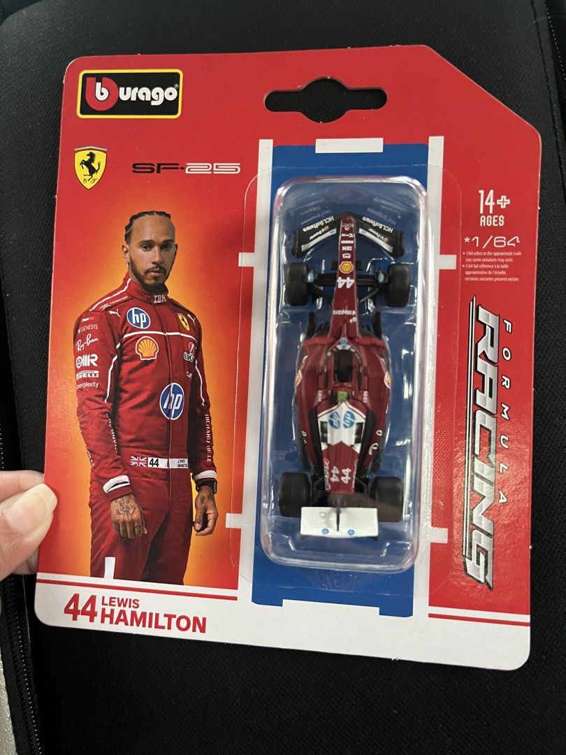 Burago f1 car racing (Category: Vehicle & Diecast Models) located in Cavite. Submitted by hobbyppiness (Listing ID 1462536185, Image 2). Description: Burago f1 car racing brandnew sealed teams 🏎️mclaren Oscar Piastri 🏎️mclaren Lando Norris 🏎️ferrari Lewis Hamilton 🏎️ferrari Charles Leclerc 🏎️oracle Max Verstappen 🏎️oracle Yuki Tsunoda 🏎️petronas Kimi Antonelli 🏎️petronas George Russell.